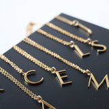 'R' - Anne Initial Necklace