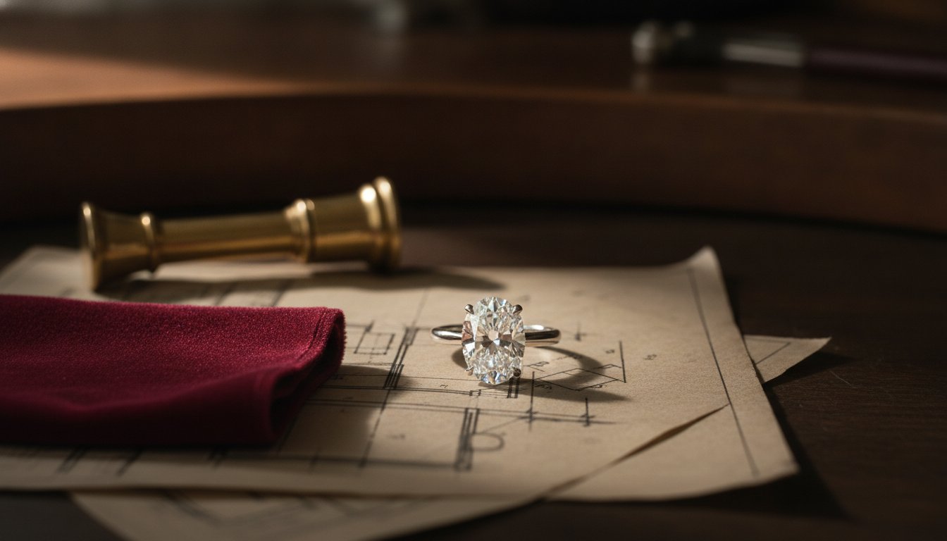 Commissioning a Bespoke 3 Carat Diamond Ring: The Architecture of Splendour
