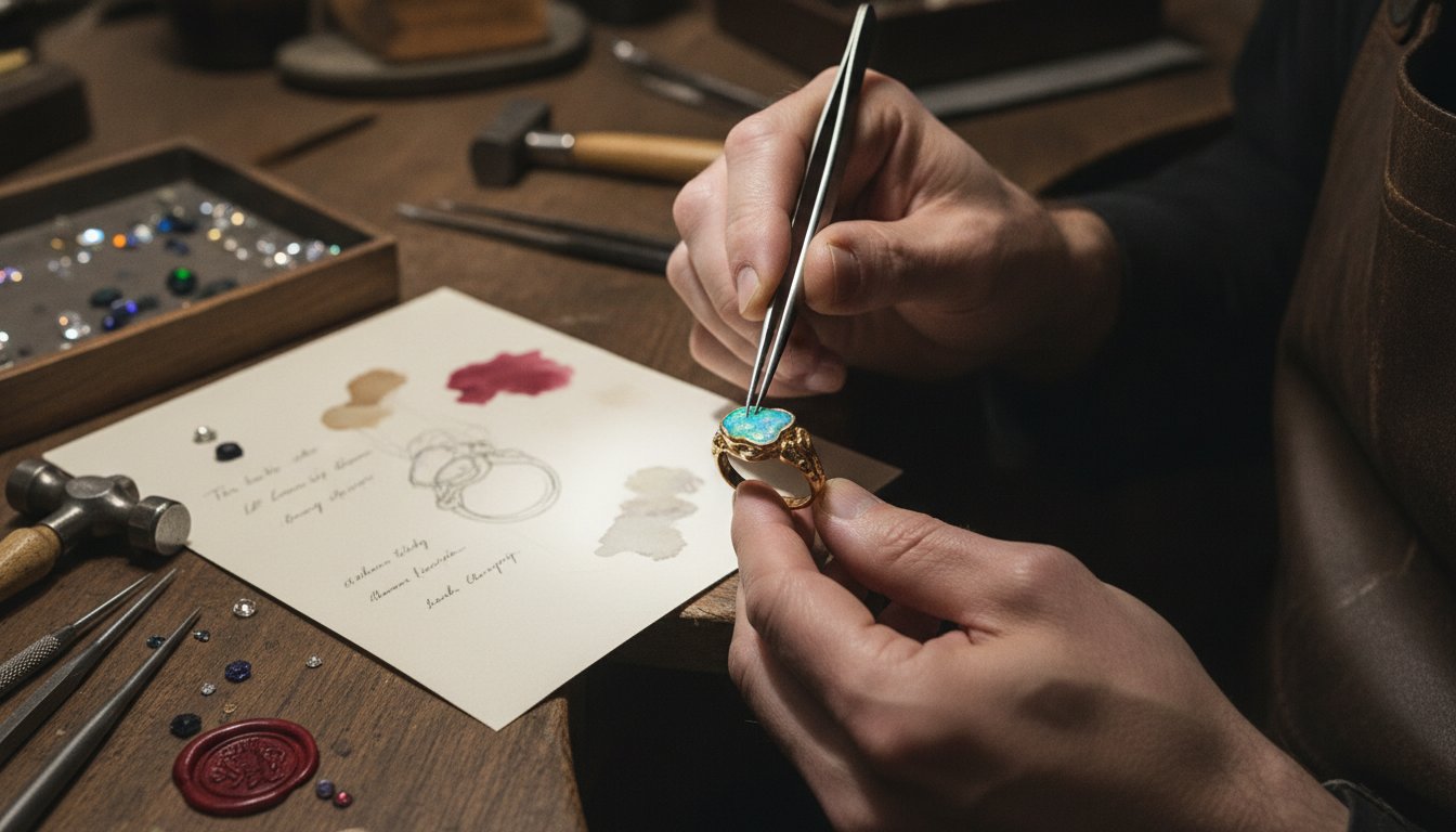 Design Your Own Engagement Ring: A Romantic Journey to a One-of-a-Kind Commission