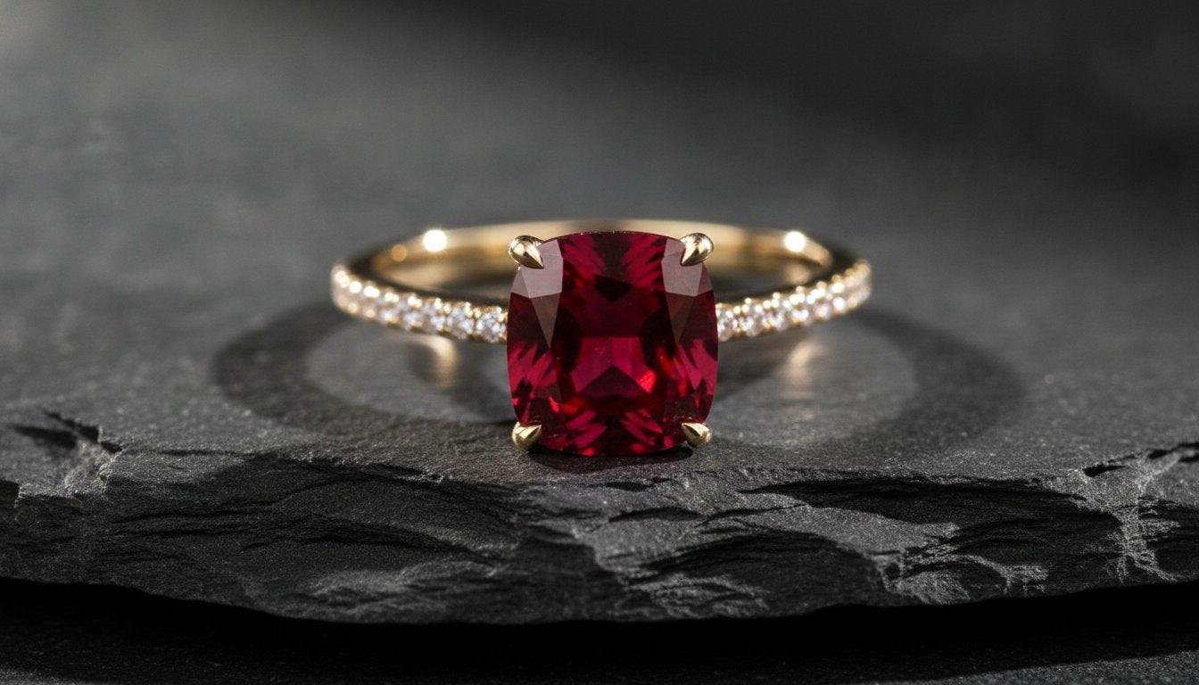 The Bold Romance of a Ruby as an Engagement Ring: A Guide to Bespoke Elegance