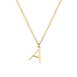 'A' - Anne Initial Necklace