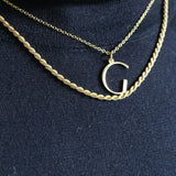 'G' - Anne Initial Necklace