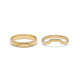 A + A - Wedding Bands