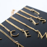 'E' - Anne Initial Necklace
