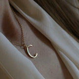 'C' - Anne Initial Necklace